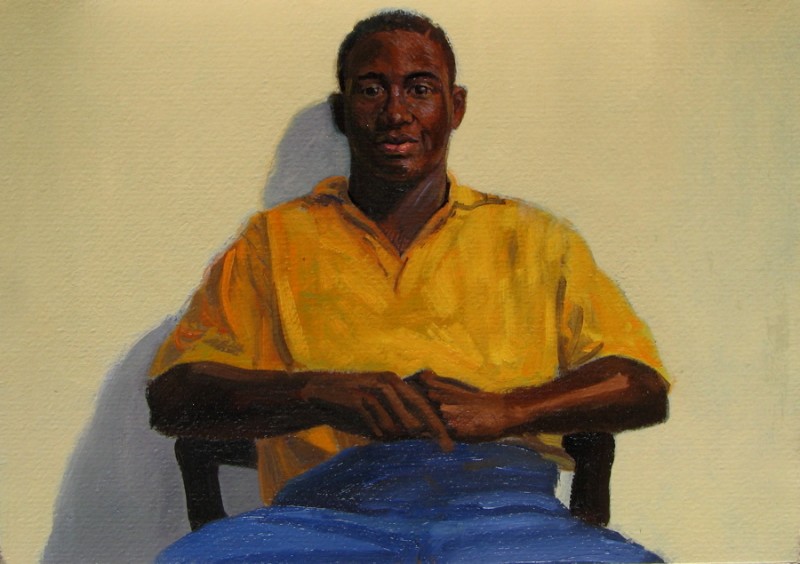 Greg, 9 x 12 1/2